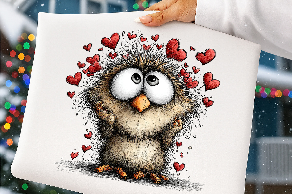 Woodland Valentine Portraits Clipart, an Illustration by SinaCreation (Photo 10 of 11)