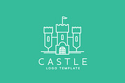 Line Style Vector Castle Logos, a Branding & Logo Template by Createvil (Thumbnail 4 of 6)