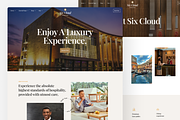 Hotel Six - Resort & Hotel Figma, an UI Kit Template by FinestDevs (Thumbnail 3 of 4)