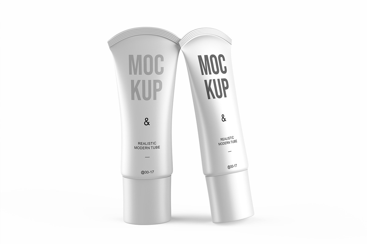 Minimal Cosmetic Tube Mockup Set, a Product Mockup by graphypix (Photo 4 of 4)
