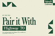 Highway 70 Condensed - Retro Serif, a Serif Font by Lateral Design (Thumbnail 14 of 17)