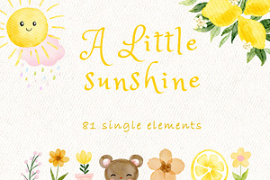 A Little Sunshine Clipart