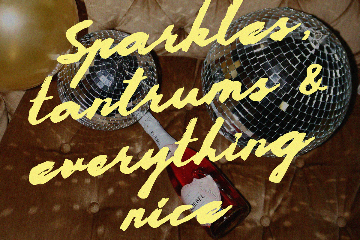 Girly Mayhem Messy Bold Script Font, a Script Font by AnMark (Photo 6 of 12)