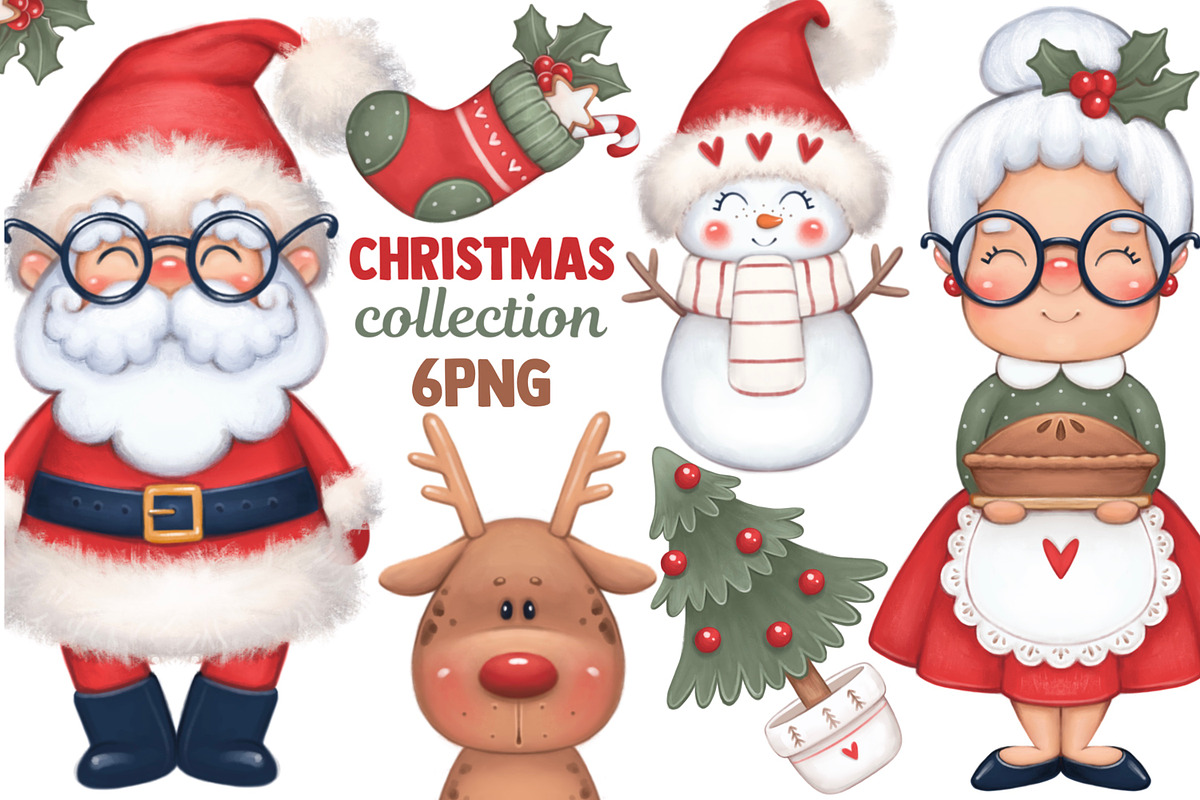 Christmas collection, an Illustration by designs.svkl (Photo 1 of 7)