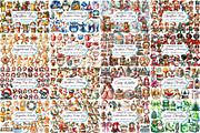 The Mega Christmas Clipart Bundle, an Illustration by designcity5 (Thumbnail 3 of 3)