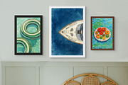 Coastal Core Watercolour Art Prints, a Decorative Illustration by Saint aury Studio (Thumbnail 5 of 6)