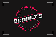 Deadalus Font, a Slab Serif Font by ModalTampang (Thumbnail 2 of 3)