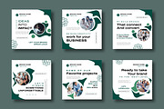 Modern Business Social Media Post, a Social Media Template by MightyDesign (Thumbnail 1 of 8)
