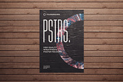 50 poster mockup bundle glued paper, an Advertising Mockup by FoundImages (Thumbnail 54 of 55)
