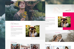 Ello – Photography WordPress Theme, a WordPress Template by pixelonetry