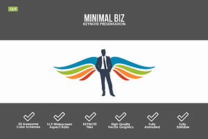 Minimal Biz Keynote Template