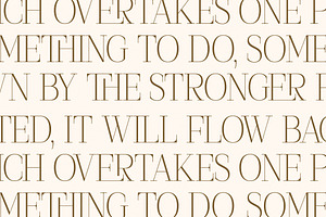 Seraphine Modern Font Serif