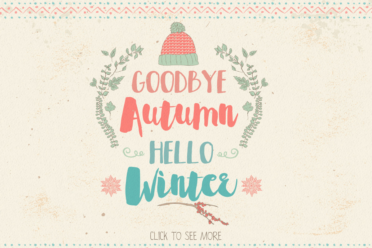 Winter Tales Font Trio + extras preview 3