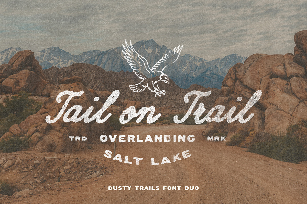 Dusty Trails, a Script Font by Davide Bassu (Photo 10 of 14)