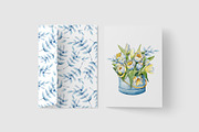 Spring tulips and mimosa, watercolor, an Illustration by Artmanata (Thumbnail 12 of 12)