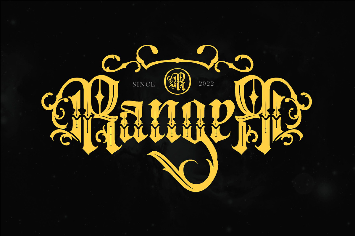 Crayscale-Blackletter Victorian Font, a Blackletter Font by Flawless And Co (Photo 2 of 10)