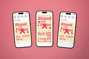 World AIDS Day Flyer Set, a Flyer Template by The Good Store (Thumbnail 2 of 2)