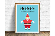 Santa Claus Illustration Print, a Decorative Illustration by beguima (Thumbnail 1 of 3)