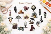 Tropical Goth Sublimation, an Illustration by Artnoy (Thumbnail 5 of 8)