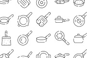 Frying pans and skillets kitchen, an Object Graphic by pikepicture (Thumbnail 3 of 3)