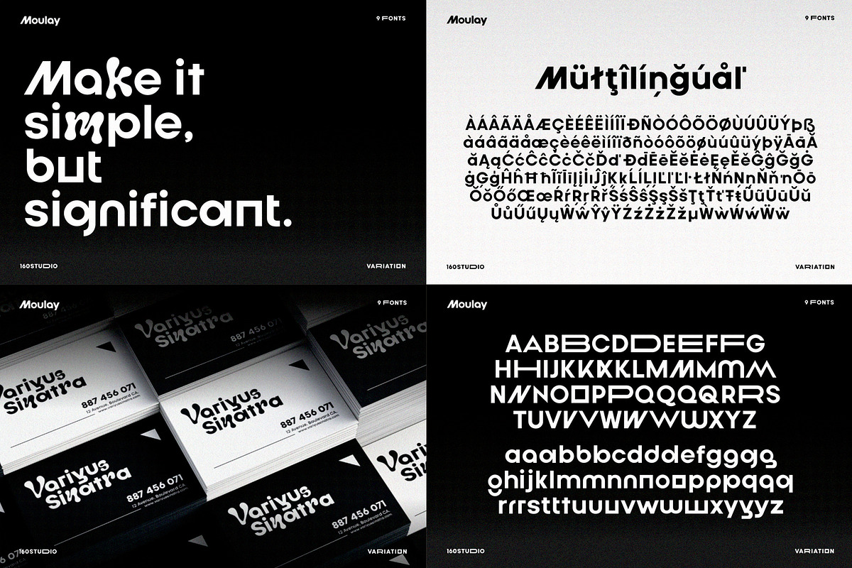 ULTIMATE LOGO FONT BUNDLE, a Sans Serif Font by 160 Studio (Photo 5 of 13)