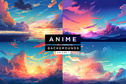 Anime Backgrounds Pack: Volume 1, a Background Graphic by Layerform Design Co. (Thumbnail 2 of 5)