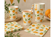 Orange Citrus Seamless Pattern, a Pattern Graphic by Villa 11 Estudio (Thumbnail 3 of 4)