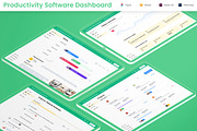 Productivity Software & Task Web App, an UI Kit Template by nagaredesignstudio (Thumbnail 1 of 5)