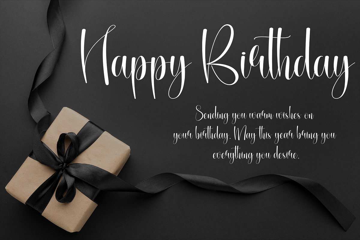 Midnight | Script Font, a Handwritten Font by Scratchones (Photo 2 of 9)