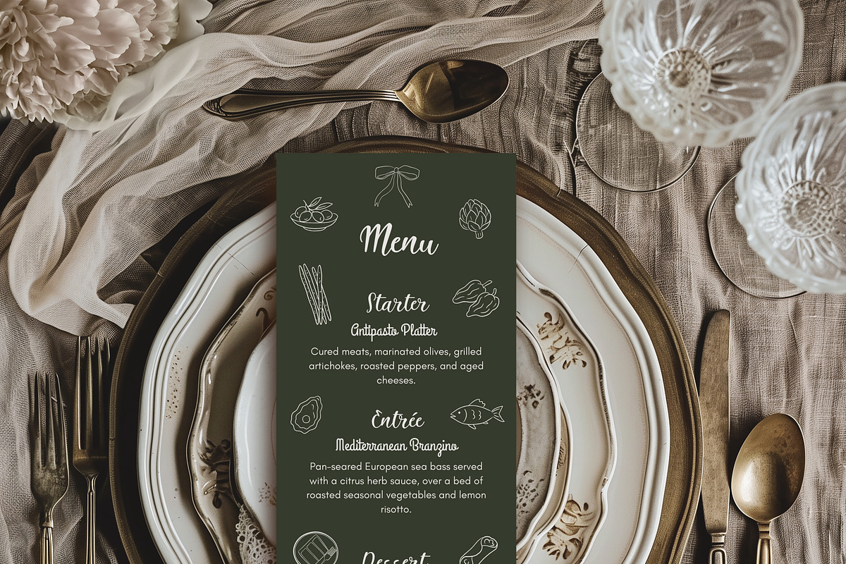 Italian Wedding Clipart, an Illustration by OZartRoom (Photo 11 of 14)