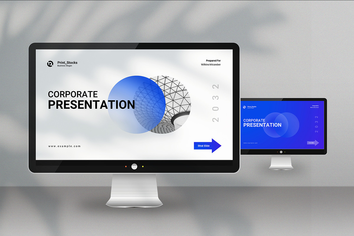 Corporate Business Template ( PPTX ), a Presentation Template by Spark_Creative (Photo 2 of 12)