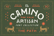 El Camino Font Collection + Extras, a Font by Opus Nigrum (Thumbnail 1 of 20)