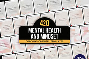 Mental Health Coach Carousel Bundle, a Social Media Template by Aks-Designs (Thumbnail 1 of 6)