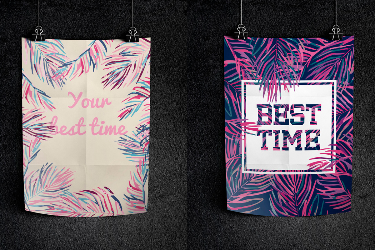 6 tropical flyers, a Flyer Template by zeffir (Photo 4 of 4)