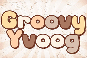 Groovy YvooG - Handwritting, a Handwritten Font by Charmingbear59.design