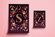 Madrid Floral Monograms, a Pattern Graphic by Werlang Paper (Thumbnail 5 of 5)