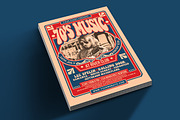 70's Music Event, a Flyer Template by Muhamad Iqbal hidayat (Thumbnail 2 of 4)