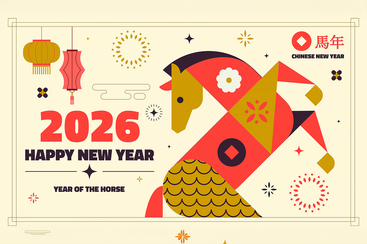 Chinese New Year 2026, a Background Graphic by Creative Graphics (Photo 1 of 8)