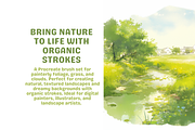 Anime Ghibli Nature Brushes, a Brush Add-On by nikiartcorner (Thumbnail 3 of 7)