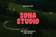 Bopeluna | Bold Playful Display Font, a Sans Serif Font by Koplexs Studio (Thumbnail 2 of 10)