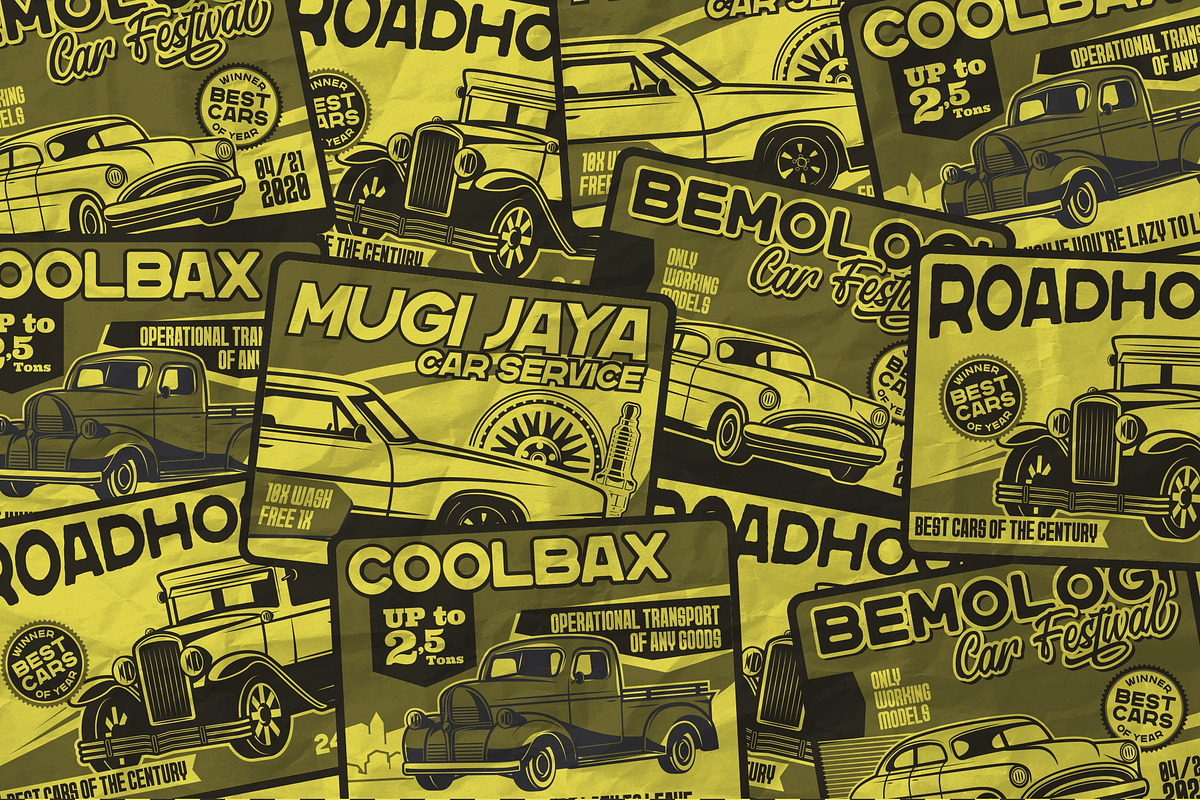 Nersans - Vintage Font [3 Styles], a Sans Serif Font by Garisman Std (Photo 12 of 12)