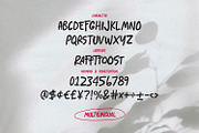 Cenraid Overfive Cool Handmade Font, a Handwritten Font by Maulana Creative (Thumbnail 7 of 7)