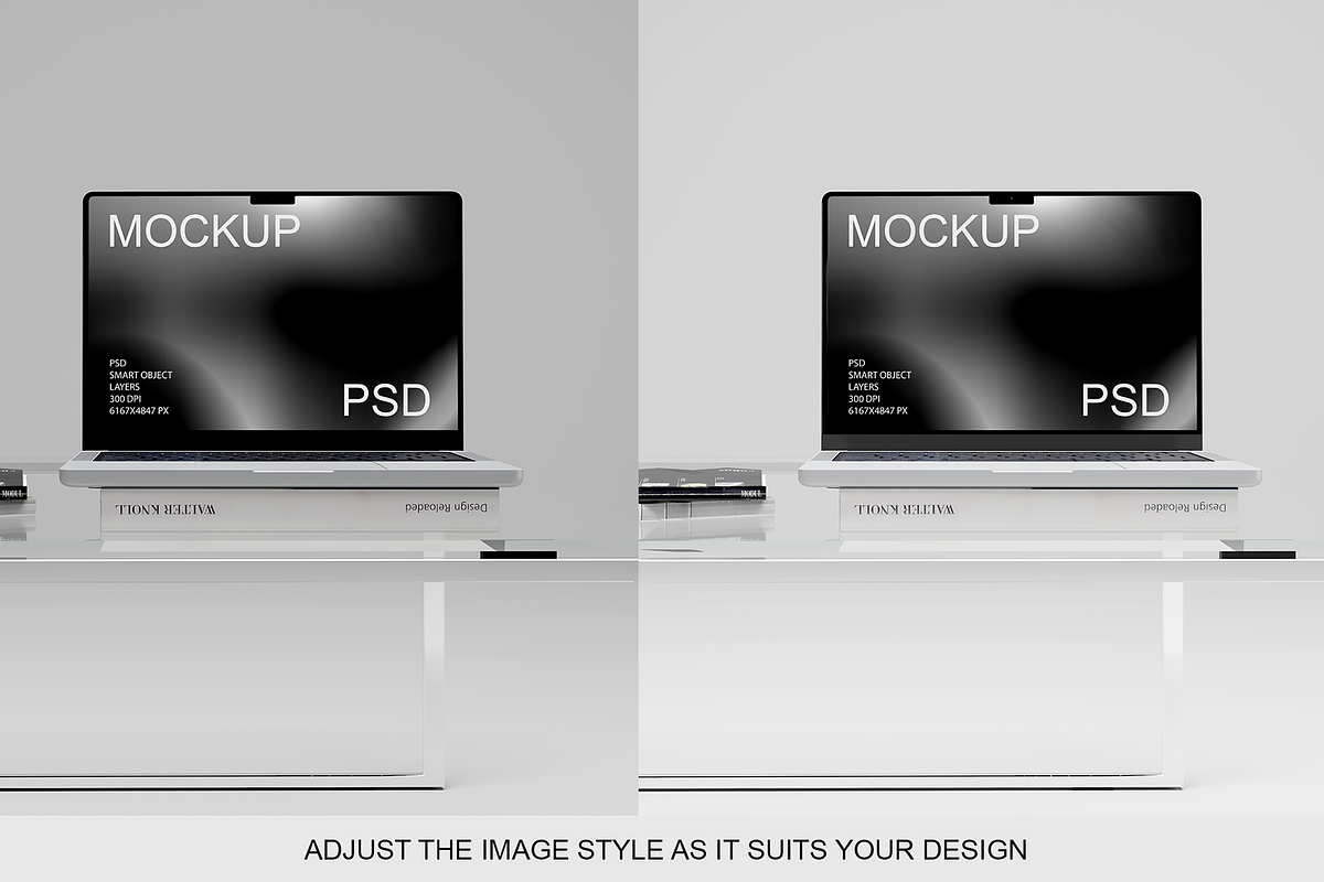 Macbook Pro/Laptop Mockup, an Advertising Mockup by Replika Machine (Photo 3 of 5)