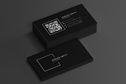 Simple Minimal Business Card, a Business Card Template by Saman Osama (Thumbnail 1 of 5)