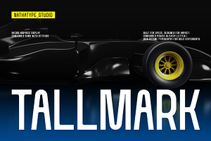 Tallmark, a Sans Serif Font by Nathatype