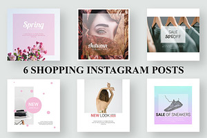 Instagram Ad Templates - 54 Banners