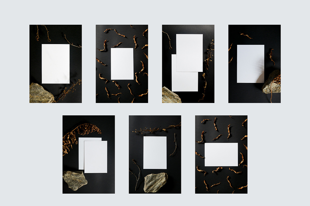 Dark Autumn Photo Mockups Bundle, a Product Mockup by NataliArkushArt (Photo 8 of 10)