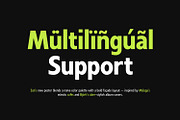 Montblack - Sans Serif Font Family, a Sans Serif Font by Umitype (Thumbnail 8 of 10)