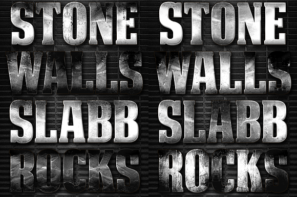 32 Extreme Stone Layer Styles 1 preview 5