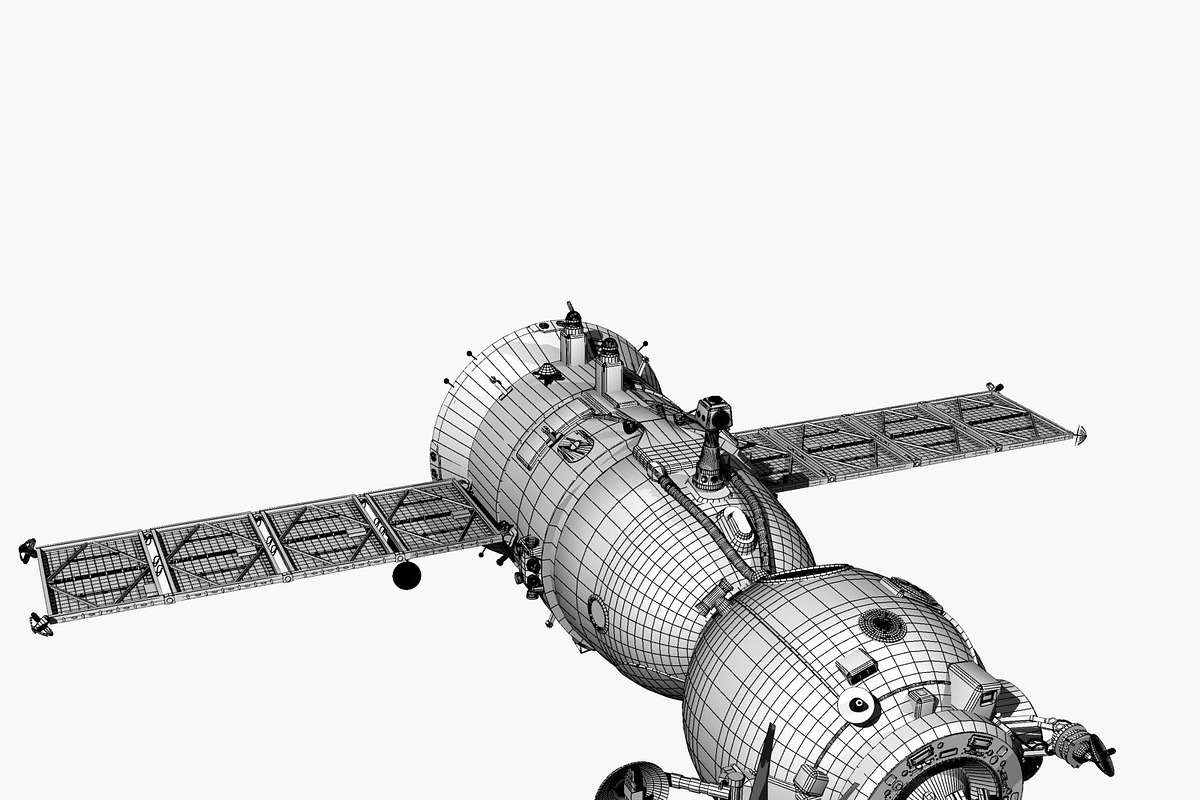 Soyuz TMA Spaceship, a Cars & Vehicle 3D Model by Mechanik (Photo 13 of 22)